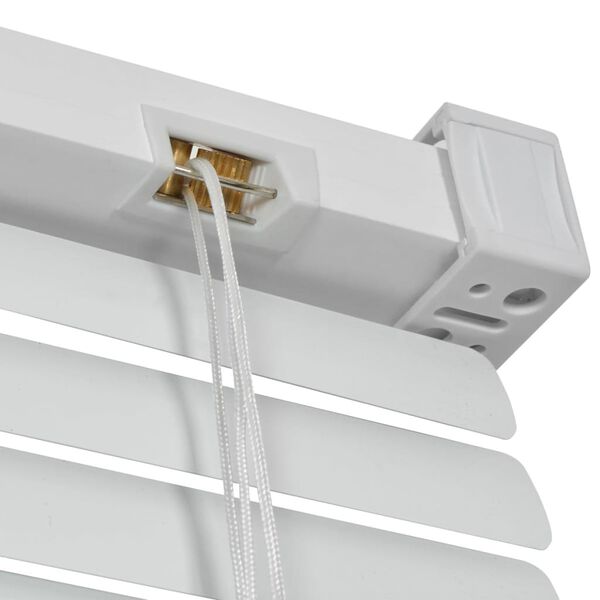 vidaXL Алуминиеви щори за прозорци, 160x160 см, бели