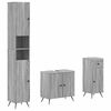 vidaXL 3 частен комплект за баня BREDA Инженерна дървесина