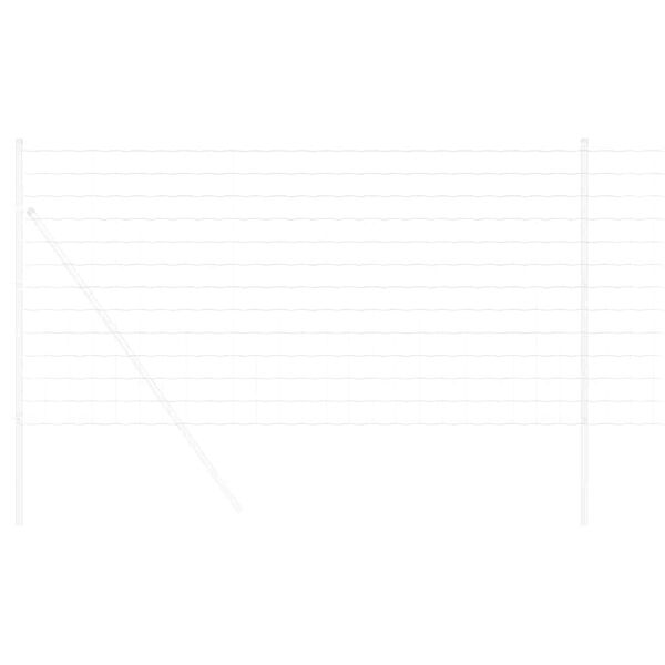 vidaXL Европейска ограда 1,2 x 10 m Желязо с PVC покритие