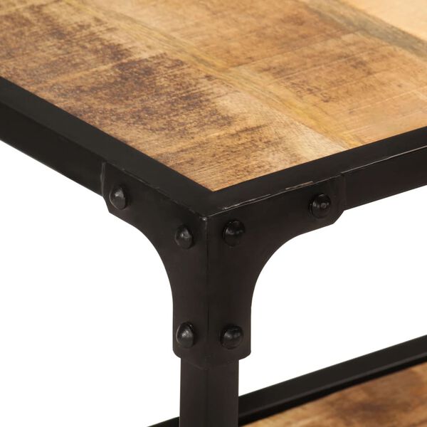 vidaXL ТВ шкаф, 150x30x41 см, масивно мангово дърво