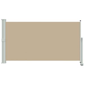 vidaXL Страничен сенник 160 x 300 cm 100% полиестер, желязо, стомана
