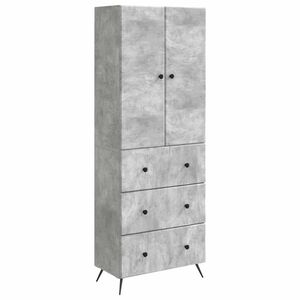 vidaXL Комплект шкафове 2 бр. 66 x 34,5 x 90 см Инженерна дървесина