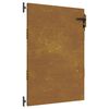 vidaXL Градинска порта 85x125 см, кортенова стомана