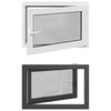 vidaXL Прозорец за мазе с наклон и завъртане RISOR 90 x 60 cm