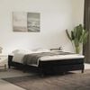 vidaXL Матрак за легло с покет пружини средна твърдост черен 140x220x20 см кадифе