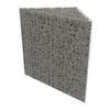 vidaXL Габион повдигната леха, поцинкована стомана, 75x75x100 cм