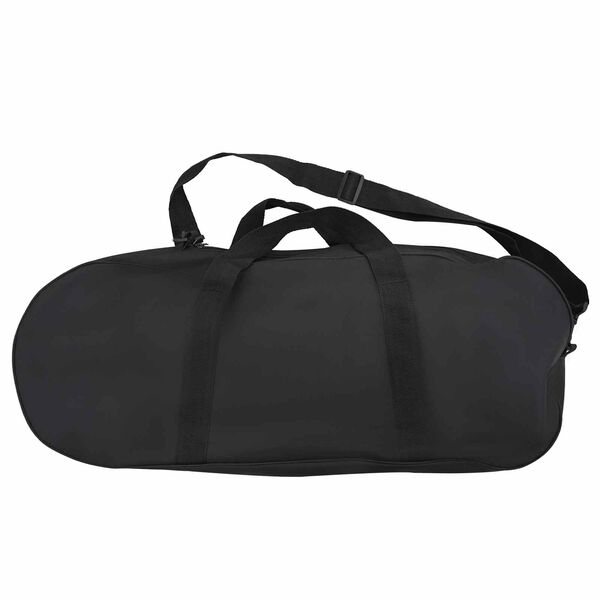 vidaXL 3 в 1 снегоходки с туристически пръчки Черно 25 инча