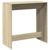 vidaXL Бар маса, сонома дъб, 102x50x103,5 см, инженерно дърво