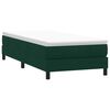 vidaXL Box Spring Легло без матрак Тъмнозелено 80x210 cm Кадифе
