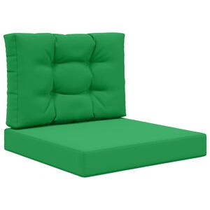 vidaXL Възглавница за диван на открито Полиестер Зелено 60 x 60 x 8 см