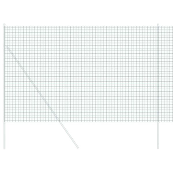vidaXL Заварена мрежа ограда Зелен 1.6 x 10 m