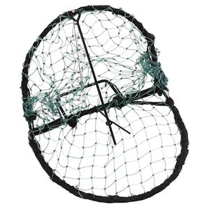 vidaXL Капан за птици, зелен, 20 см, стомана