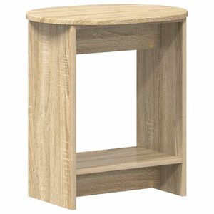 vidaXL Странична маса Дъб сонома 50 x 39,5 x 55 см Инженерна дървесина