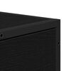 vidaXL Служебен шкаф Черния дъб 35.5 x 35 x 76 см