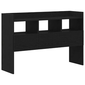 vidaXL Служебен шкаф Черния дъб 105 x 30 x 70 см Инженерна дървесина