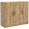 vidaXL Служебен шкаф Дъб артизан 89 x 34,5 x 77 см Инженерна дървесина