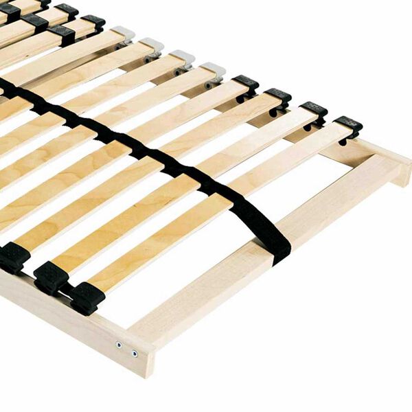 vidaXL Ламелна подматрачна рамка Кафяво 70 x 190 cm