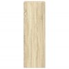vidaXL Висок шкаф, сонома дъб, 45x41x124 см, инженерно дърво
