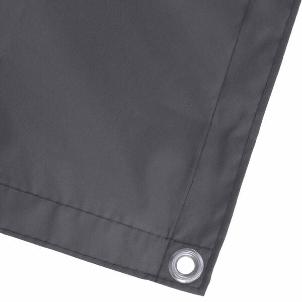 vidaXL Балконен екран Антрацит 75 x 200 cm PU покрит оксфорд алу