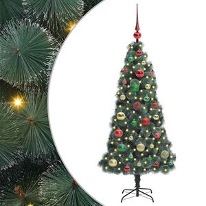 vidaXL Зелен 120 cm PET