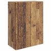 vidaXL Стенно шкафче Старо дърво 66 x 34,5 x 90 см Инженерна дървесина