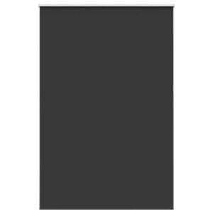 vidaXL Ролетна щора Blackout черна 160x210см ширина на тъканта 156,6см