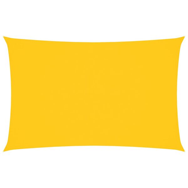 vidaXL Платно-сенник, Оксфорд текстил, правоъгълно, 2x5 м, жълто
