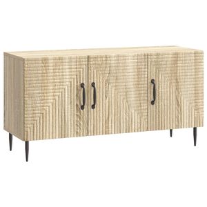 vidaXL ТВ шкаф Дъб сонома 99 x 34,5 x 50 см Инженерна дървесина