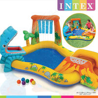 Intex Надуваем басейн Dinosaur Play Center 249x191x109 см 57444NP