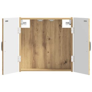 vidaXL Кабинет за дартборд HAARLEM Дъб артизан 52,5 x 10,5 x 53,5 см