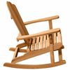 vidaXL Люлеещ се стол Adirondack 2 pcs Кафяво 100 x 77 x 99 см