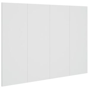 vidaXL Горна табла за легло, бяла, 120x1,5x80 см, инженерна дървесина
