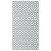 vidaXL Килим за открито, ARAKIL сив, 80x150 см, PP