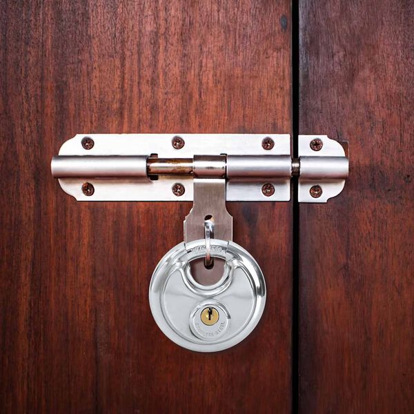 vidaXL Заключващи катинари с ключове 6 pcs Сребрист 8 x 2.8 x 8 см