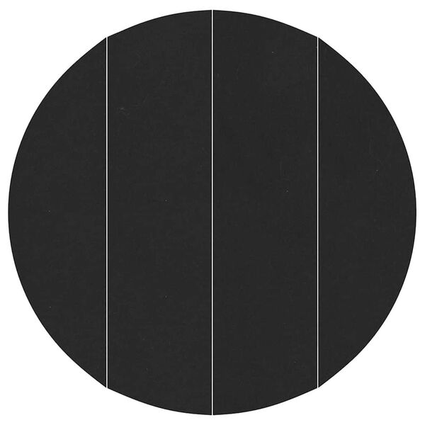 vidaXL Покривало за дъното на басейна Черно Ø 428 см Нетъкан текстил