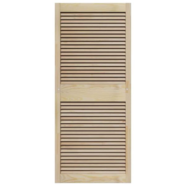 vidaXL Врата за шкаф с врата Естествен 140,5 x 2,1 x 59,5 см