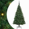vidaXL С изкуствено коледно дърво с 300 LED светодиода Зелен 180 cm