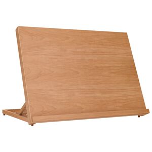 vidaXL Настолен статив 65x48x7 см масивно буково дърво