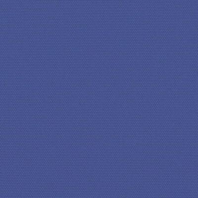 vidaXL Прибираща се странична тента, синя, 120x600 см