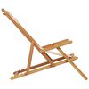 vidaXL Сгъваеми плажни столове, 2 бр, бежов, плат и масивно дърво