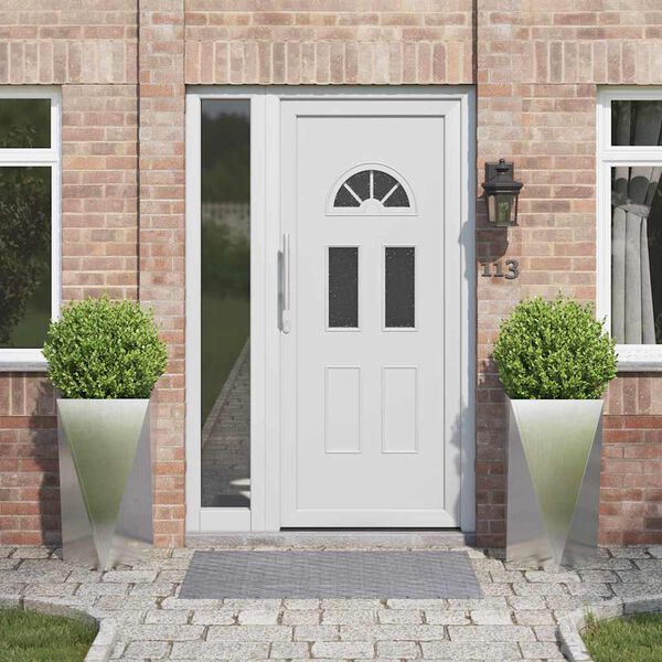 vidaXL Кашпа 2 pcs Сребрист 40 x 40 x 75 cm Неръждаема стомана