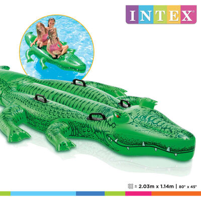 Intex Надуваем гигантски алигатор, 203x114 см
