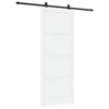 vidaXL Преплъзваща се врата ORKDAL 93 x 232 cm Инженерна дървесина