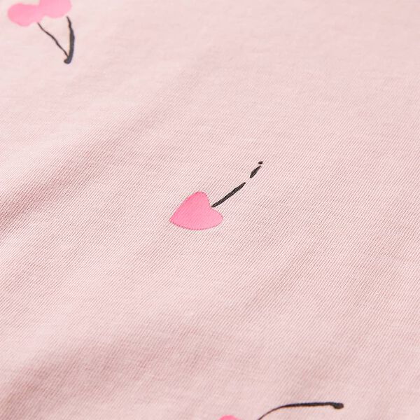 Детска тениска, светлорозово, 140