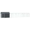vidaXL Клетка за птици със съхранение Антрацит 821,5 x 111 x 142 см