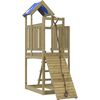 vidaXL Комбинирано детско съоръжение за игра, импрегниран бор