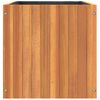 vidaXL Градинска кашпа 45x45x45 см масивна акация