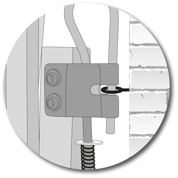 FLAMINGO Разтегателна преграда за кучета Mont, дърво, 107x83 см