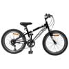 vidaXL Планински Велосипед 20 инча 6-Speed за 5-8 години Черно
