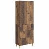 vidaXL Комплект шкафове 2 pcs Старо дърво 66 x 34,5 x 90 см